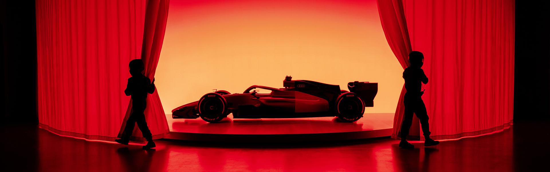 Fofografija razkritja konceptnega dirkalnika Audi R26 Concept za dirke Formula 1®.