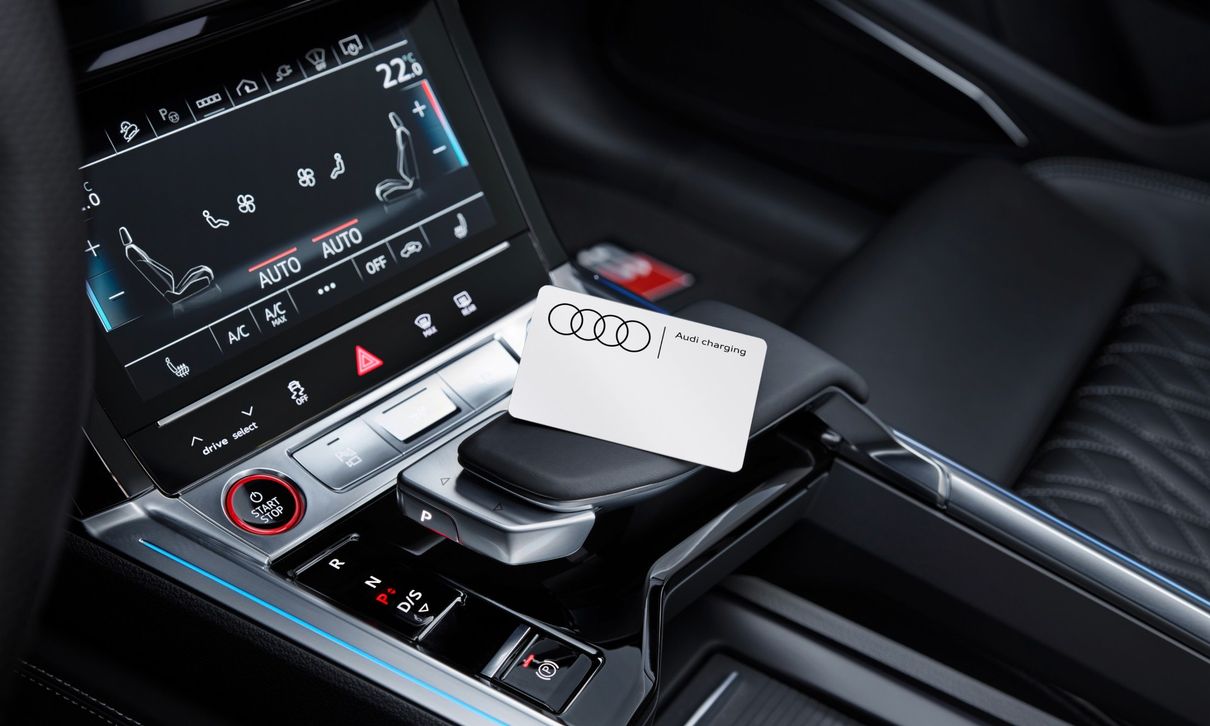 Kartica Audi charging card.
