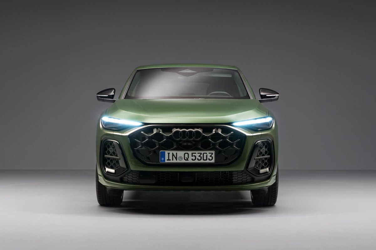 Audi Q5 Sportback od spredaj.