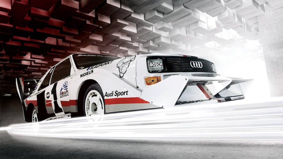 Eden prvih Audi avtomobilov iz superšporne linije RS s pogonom quattro