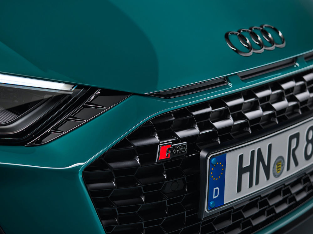 Audi R8 green hell - detajl