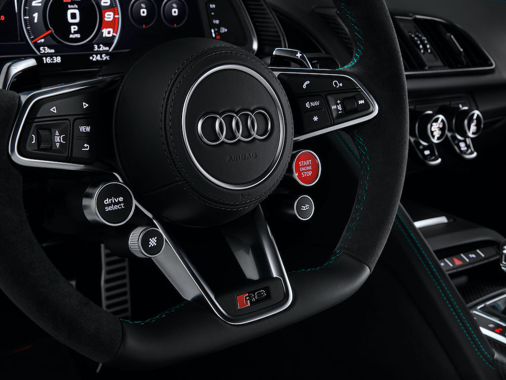 Audi R8 green hell - detajl
