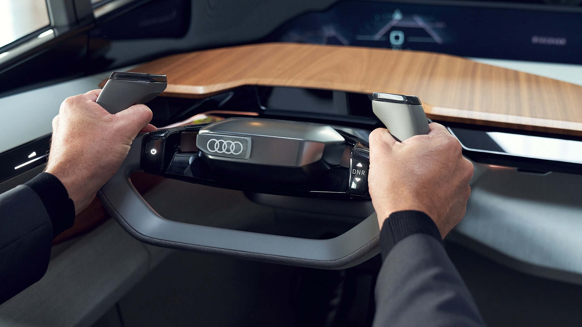 notranjost konceptnega vozila Audi AI:ME