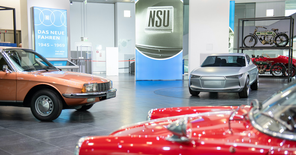 Digitalni obisk muzeja z aplikacijo Audi Tradition