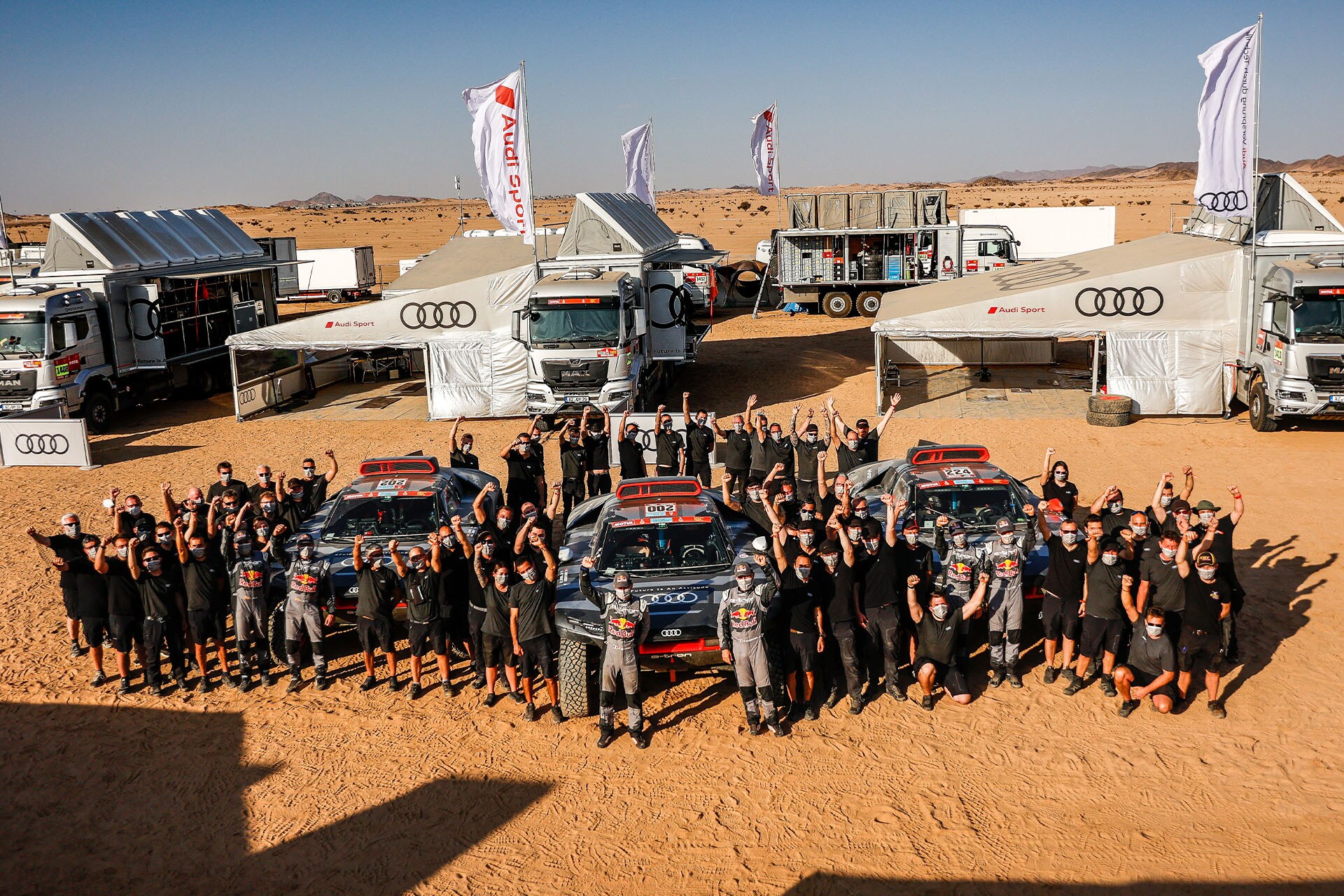 Ekipa Audi na Rally Dakar