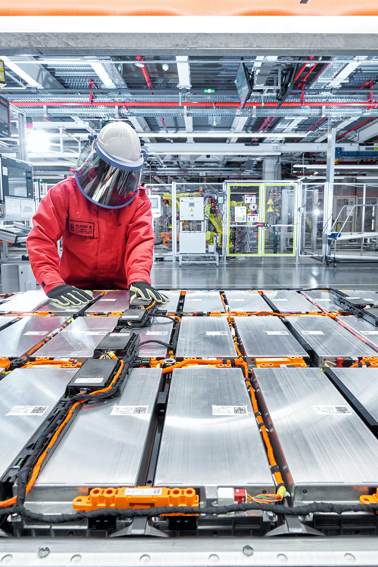 Tovarna Audi Bruselj, sestavljanje baterije