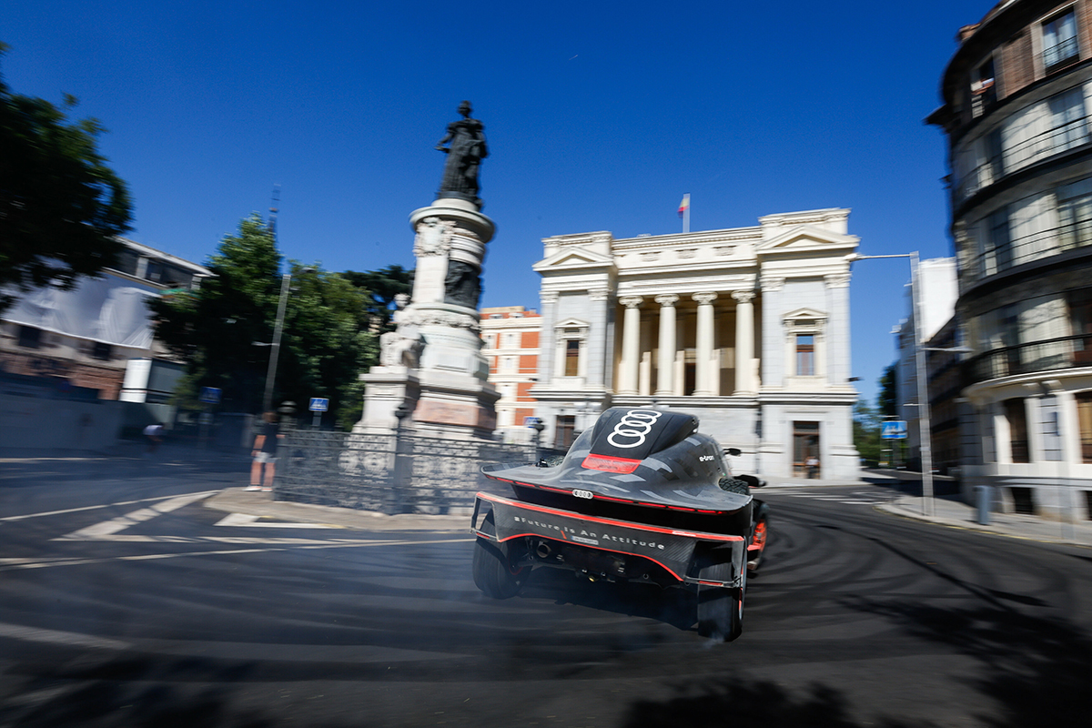Audi RS Q e-tron v Madridu