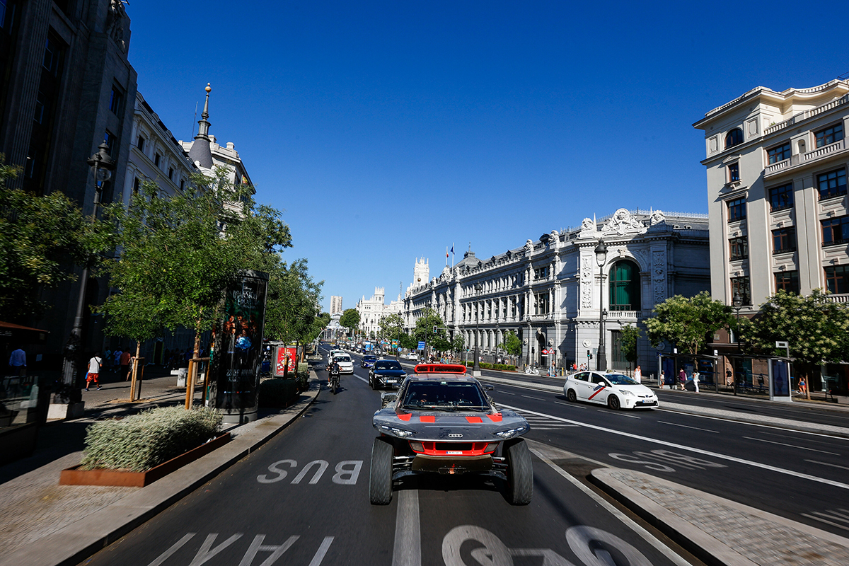 Audi RS Q e-tron v Madridu