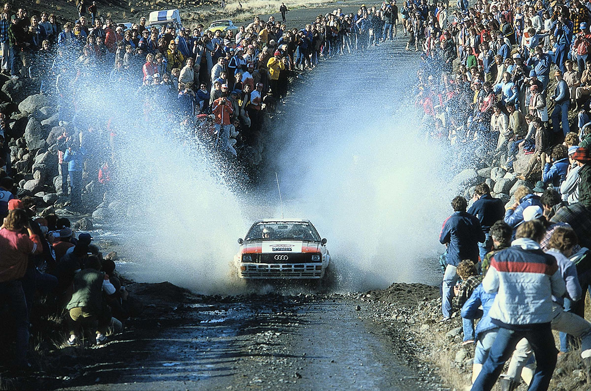1982: Audi osvoji naslov najboljšega proizvajalca na svetovnem prvenstvu v rallyju.