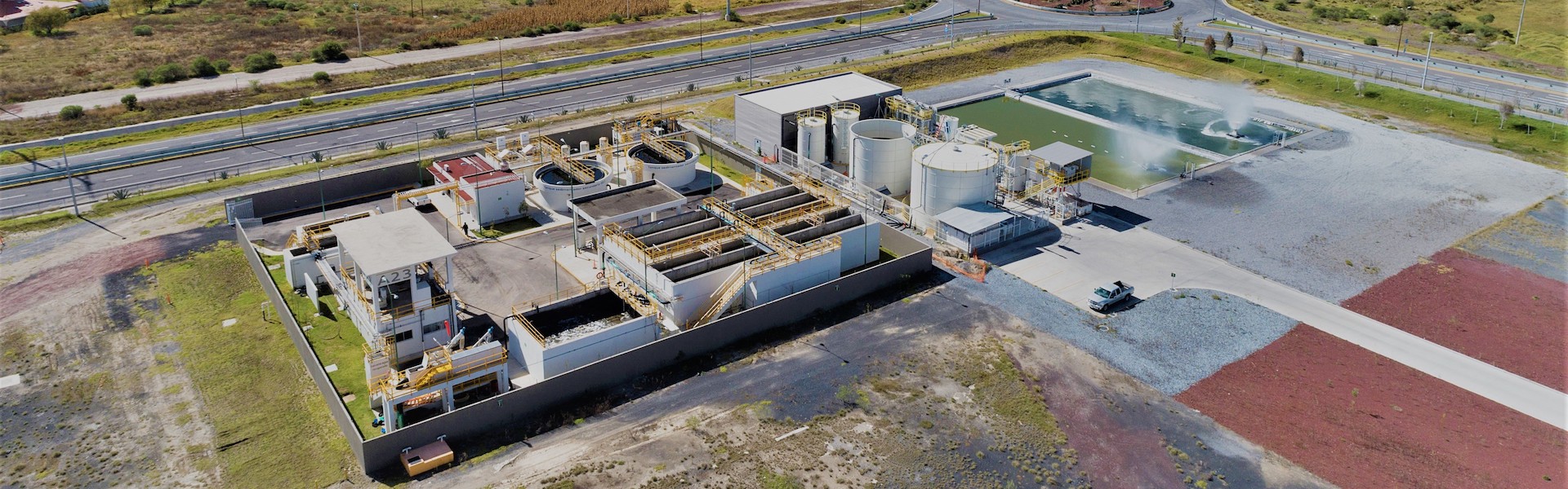 Biological treatment plant and reverse osmosis Audi México, the first wastewater-free car manufacturer in Mexico.
