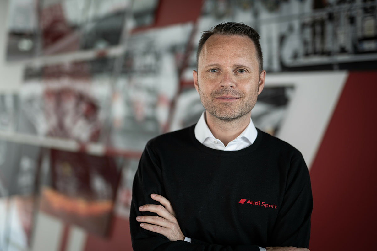 Rolf Michl, direktor družbe Audi Sport.