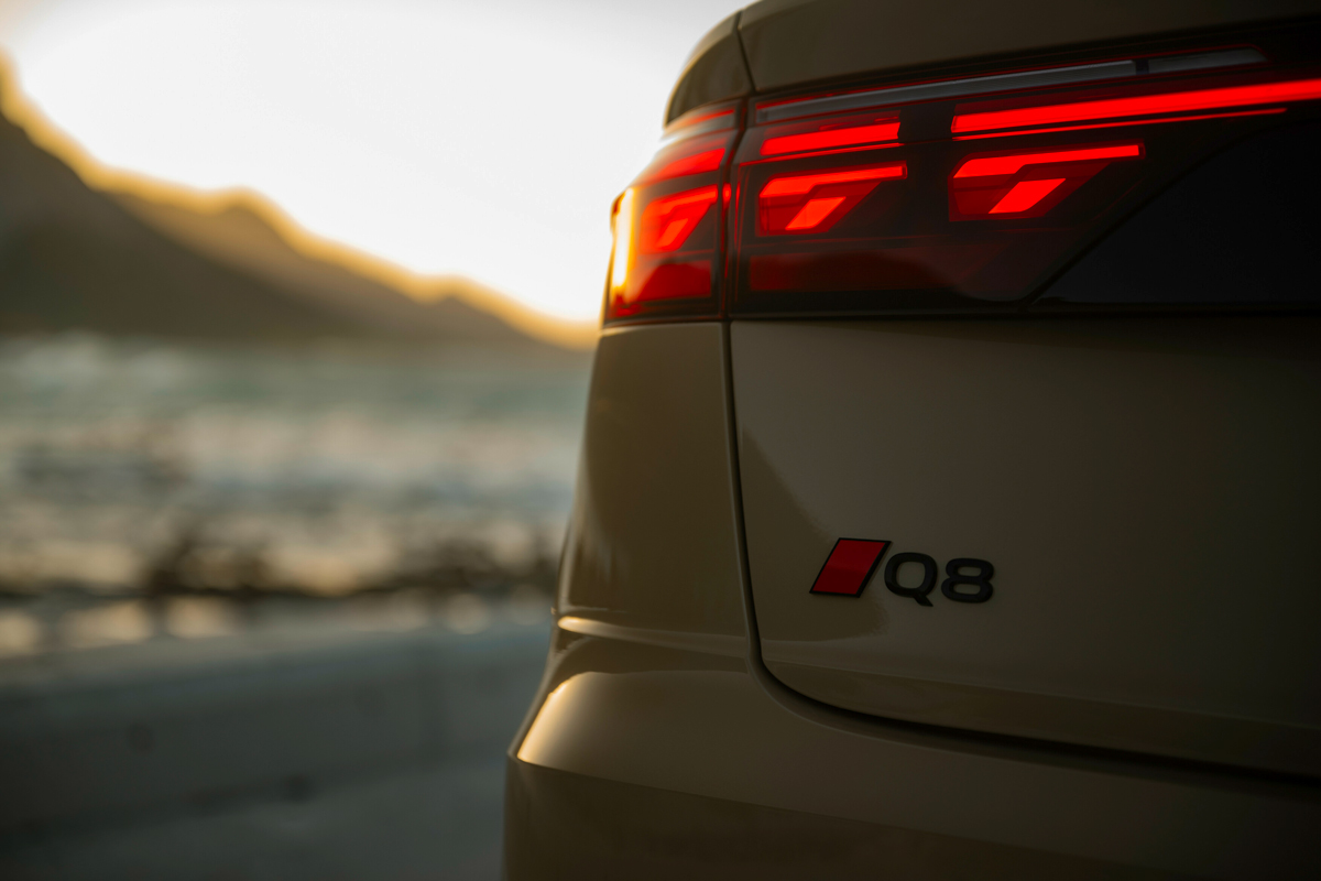 Zadnje luči modela Audi Q8.
