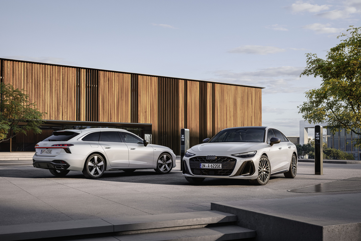 Modela Audi A6 Avant e-hybrid quattro in Audi A6 limuzina e-hybrid quattro 