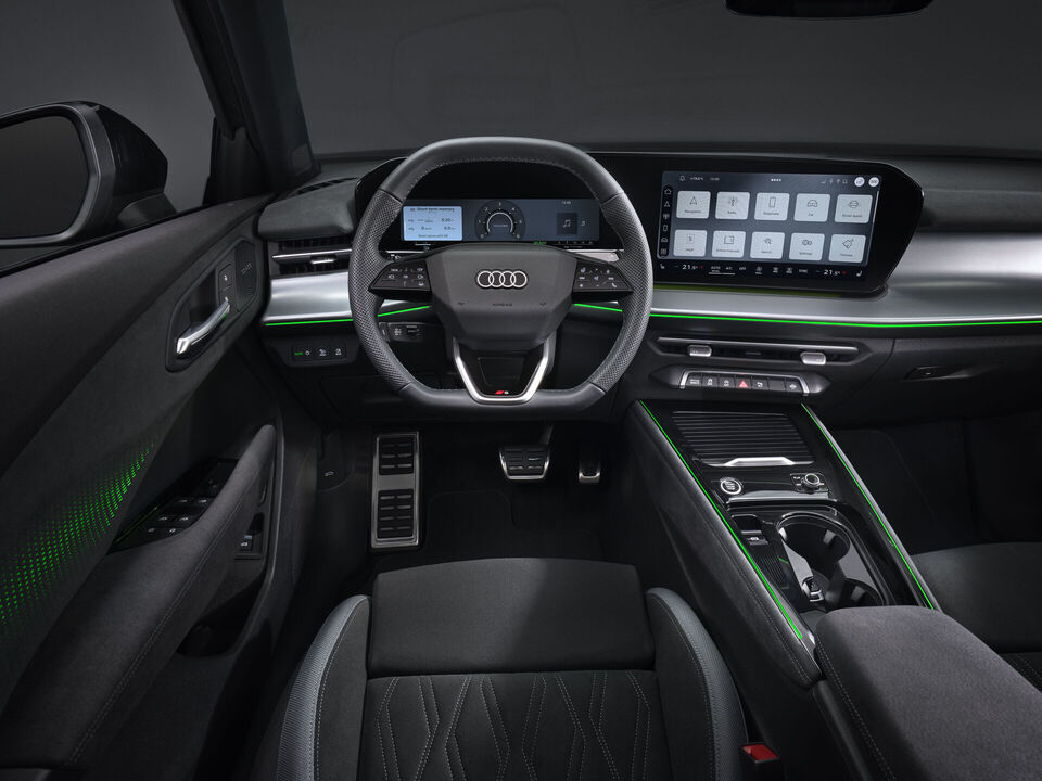 Novi Audi Q3, voznikov pogled