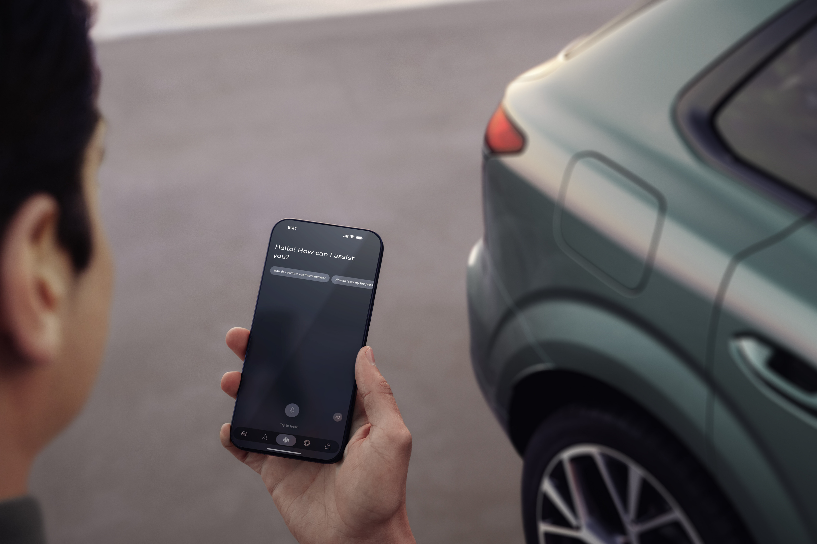 Posodobljena aplikacija myAudi omogoča izboljšan načrtovalnik poti.