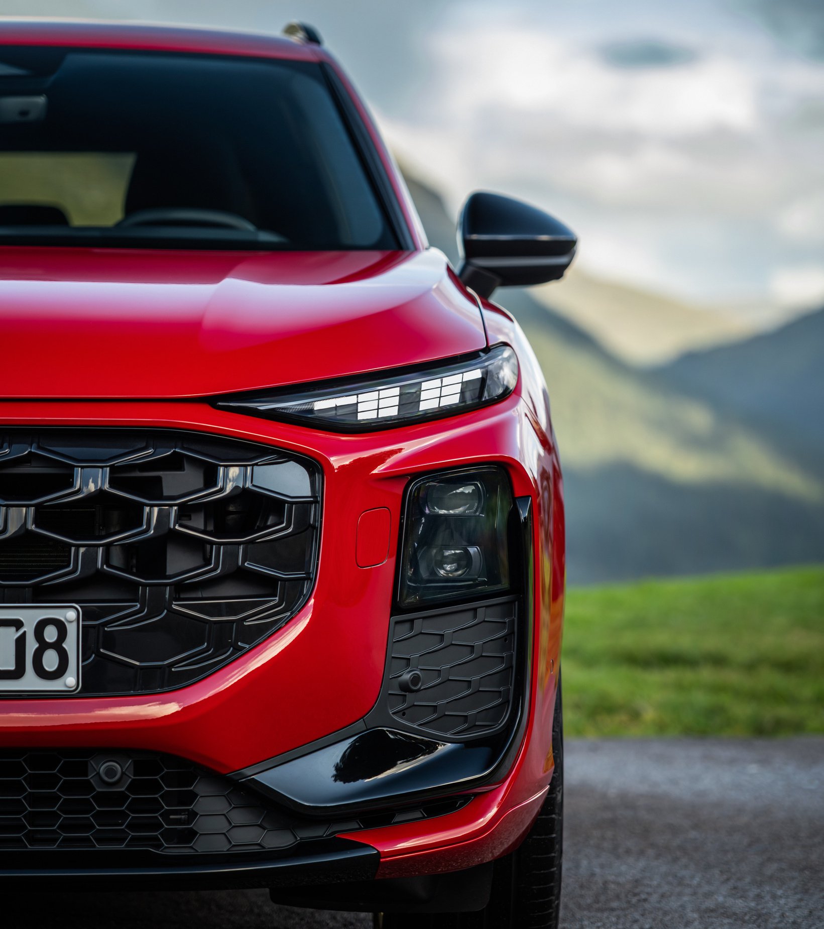 Sprednji žarometi modela Audi Q3.