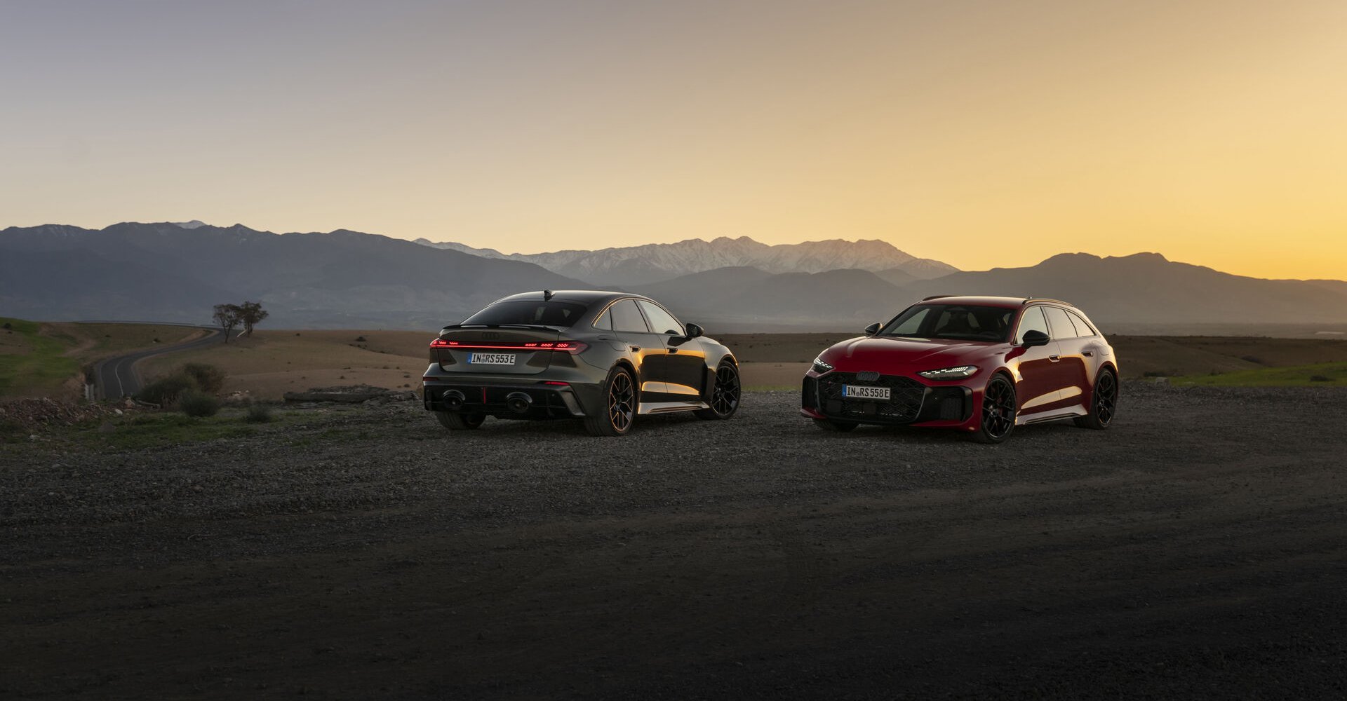 Novi Audi RS 5 na preizkušnji v Maroku