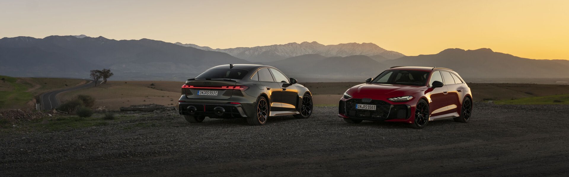 Novi Audi RS 5 na preizkušnji v Maroku