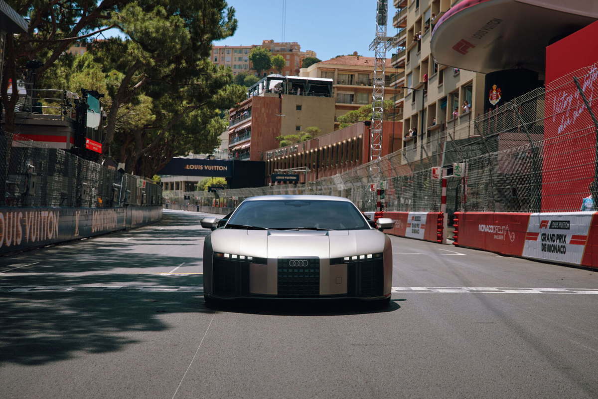 Audi Nuvolari1 na veliki nagradi Monaka v Formuli 1®.