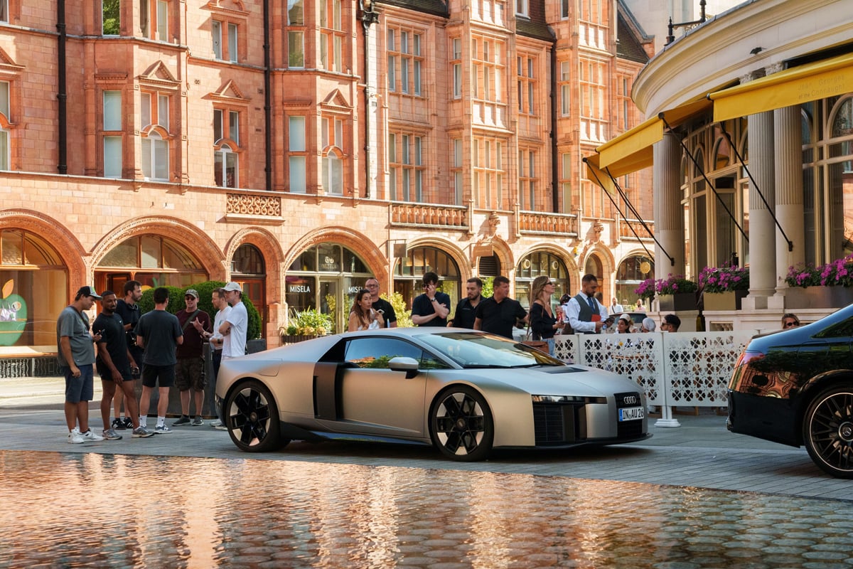 Audi Nuvolari v Londonu
