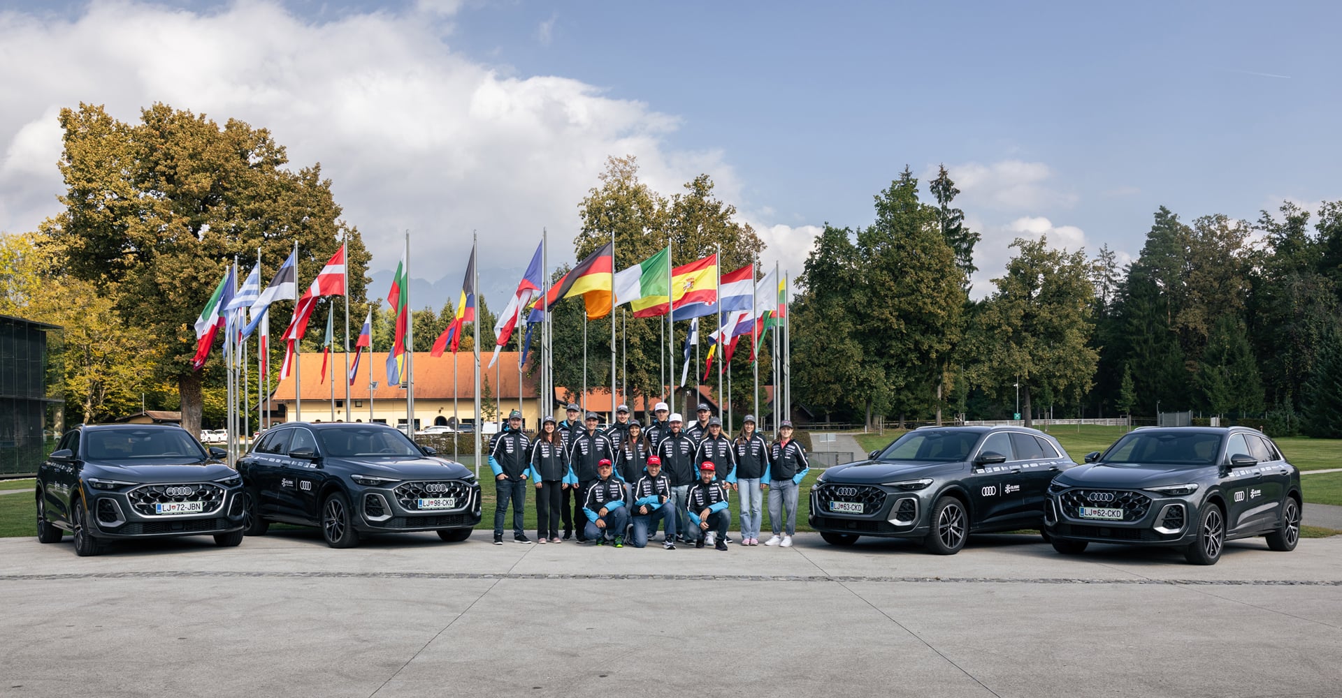 Audi že tretjo sezono zapored Zlati sponzor slovenskih alpskih smučarskih reprezentanc.
