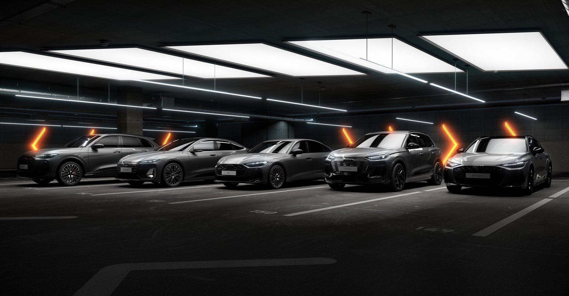 Audi Q5, Audi A6 e-tron, Audi A5, Audi Q6 e-tron, Audi A6