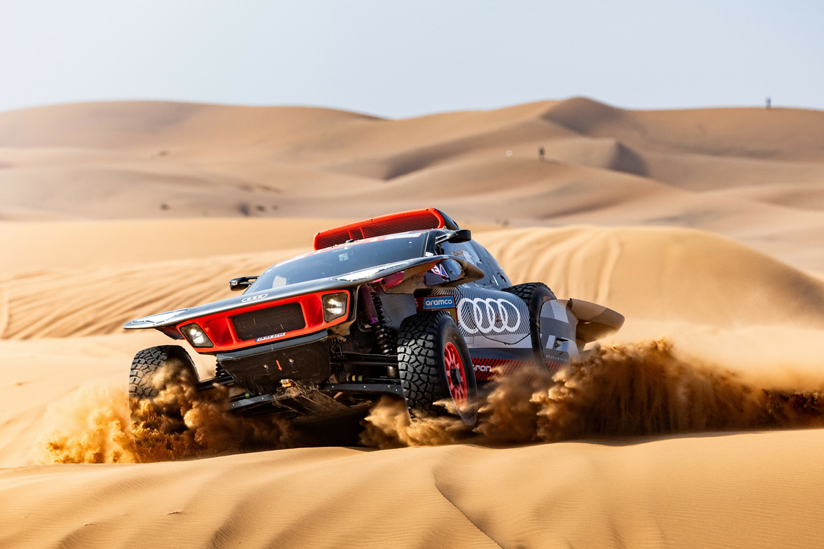 Audi RS Q e-tron na dirki Rally Dakar 2024