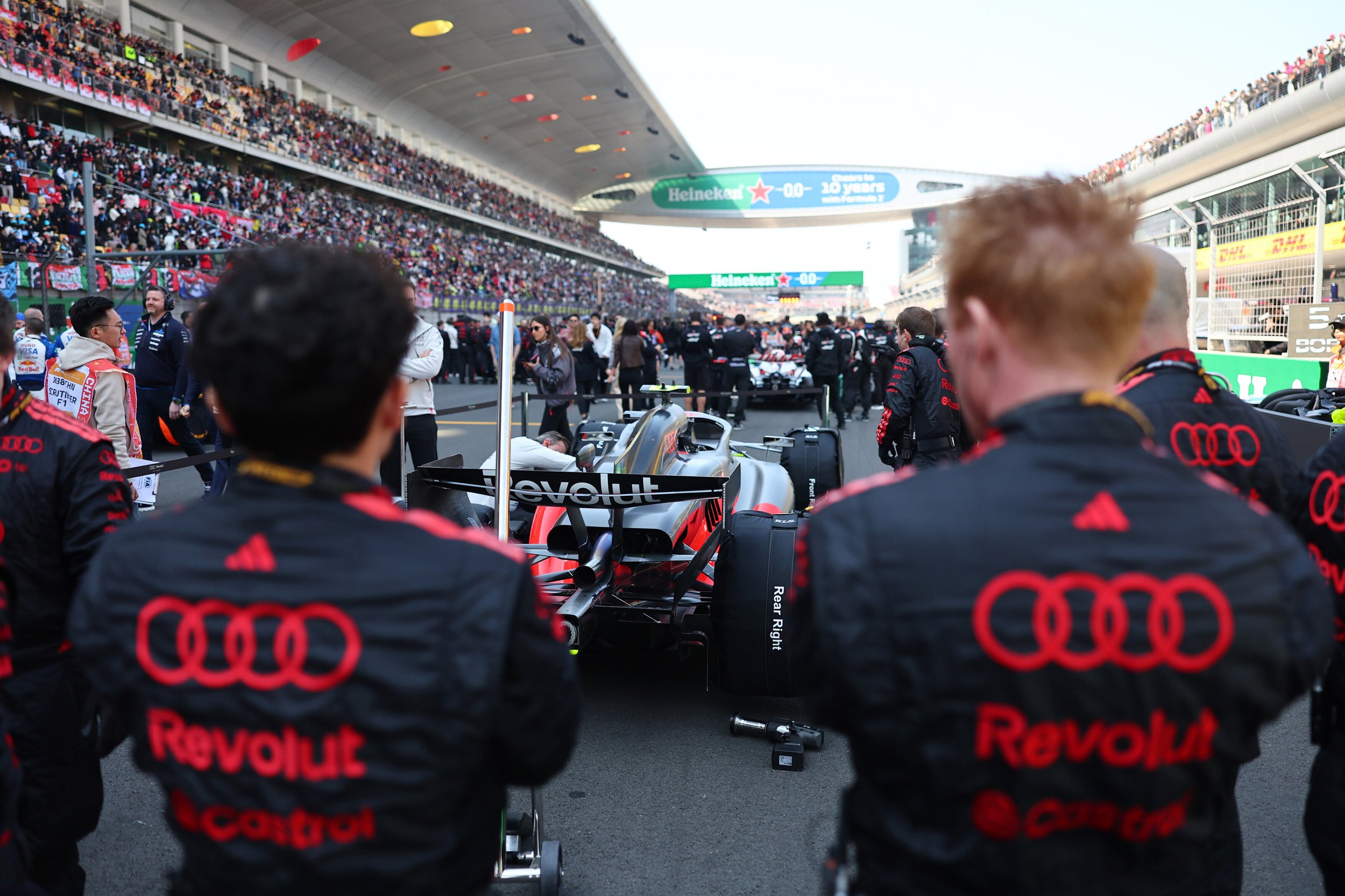Audi Revolut F1 Team: velika nagrada Kitajske