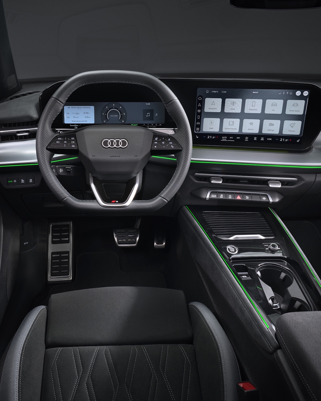 Notranjost modela Audi Q3