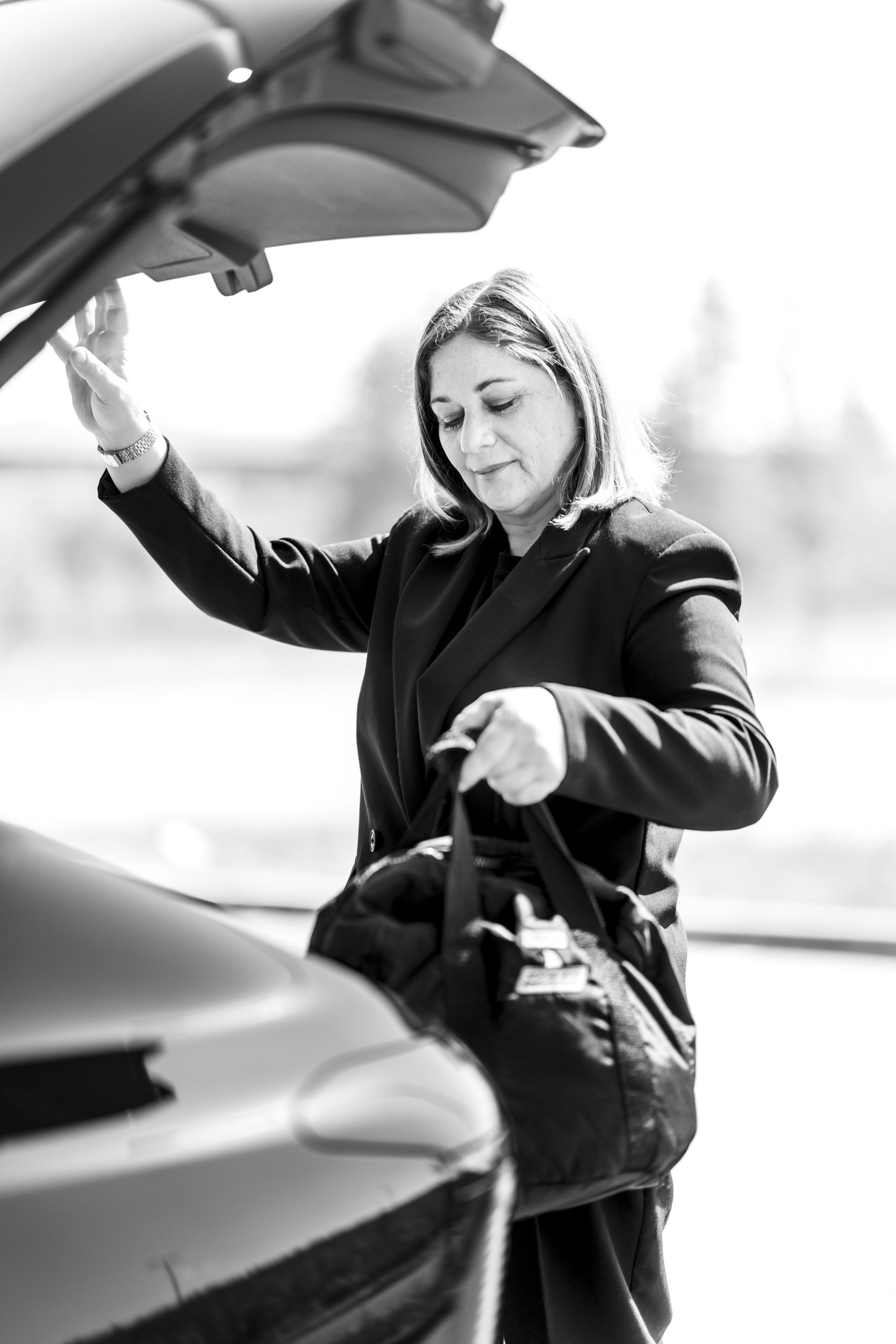 Nina Jerančič, nekdanja dirkačica in strokovna komentatorka Formule 1®