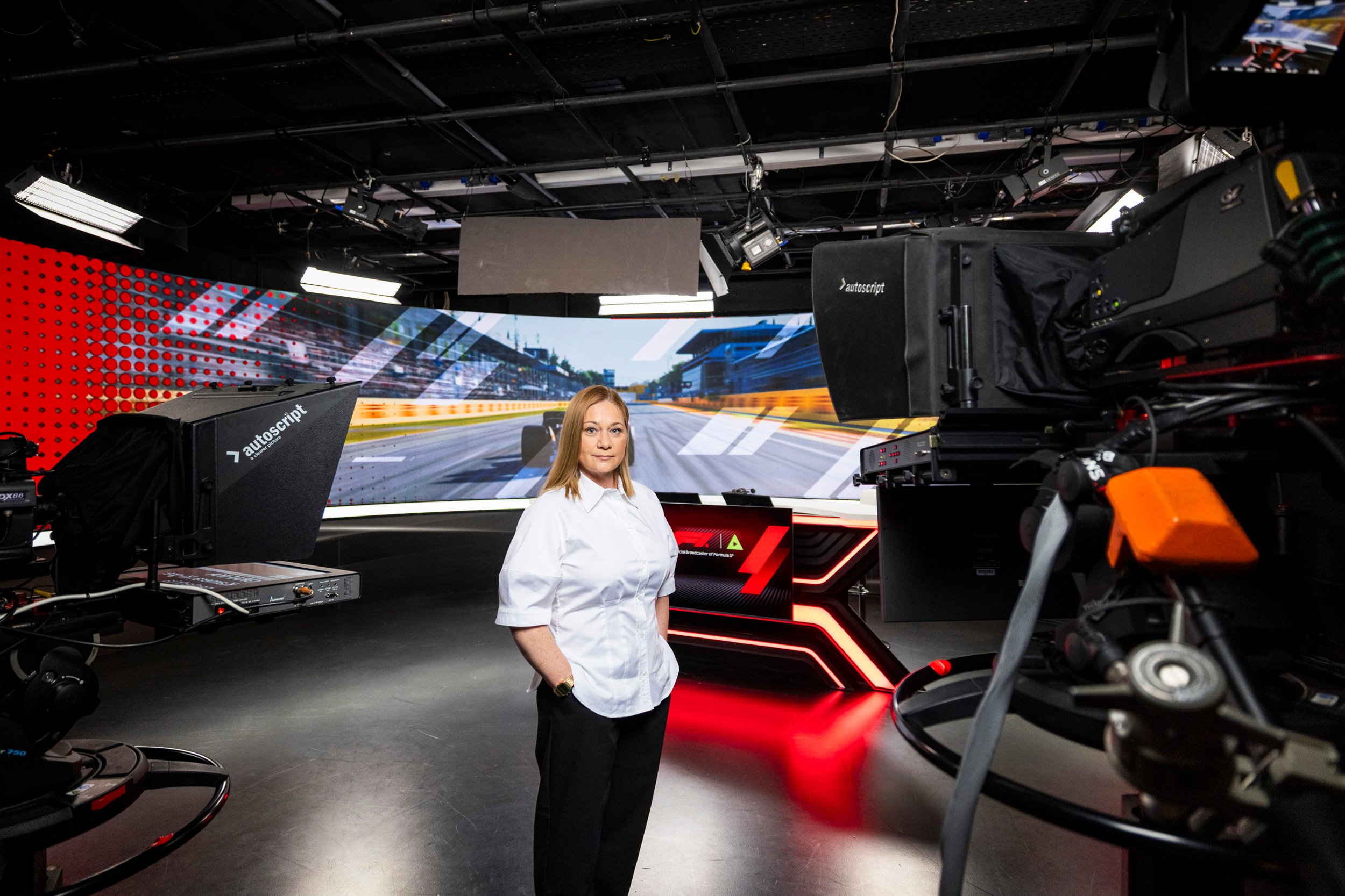 Nina Jerančič, nekdanja dirkačica in strokovna komentatorka Formule 1®