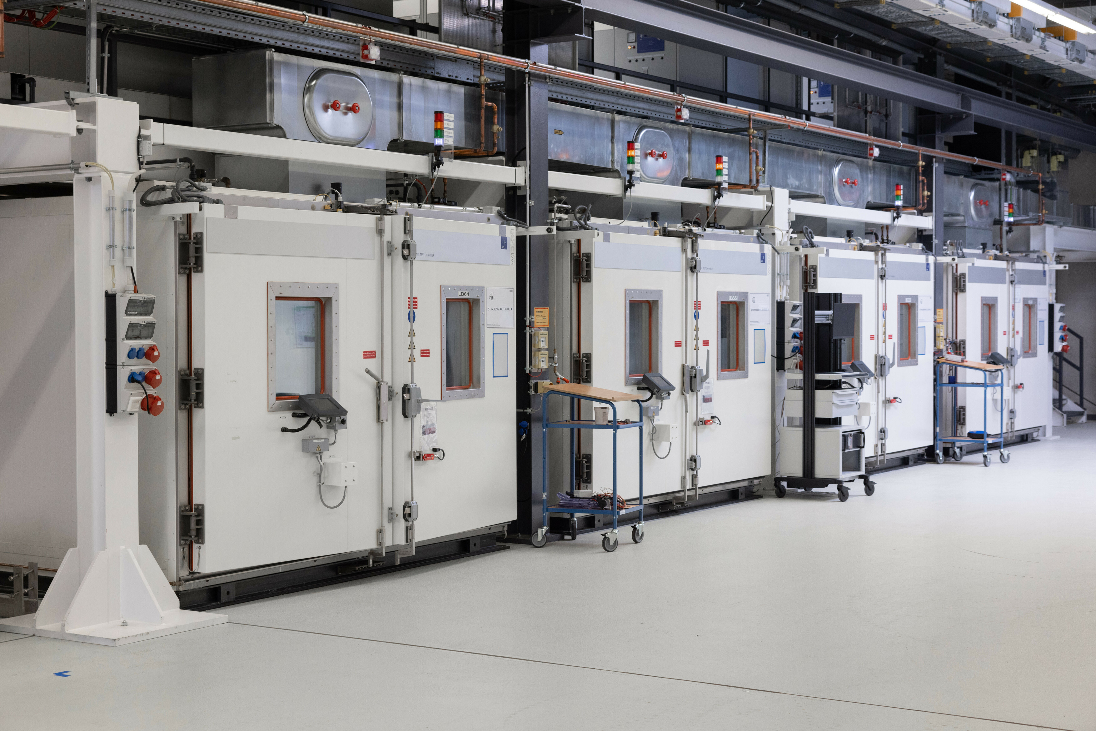 Audijev center za testiranje baterij v Gaimersheimu