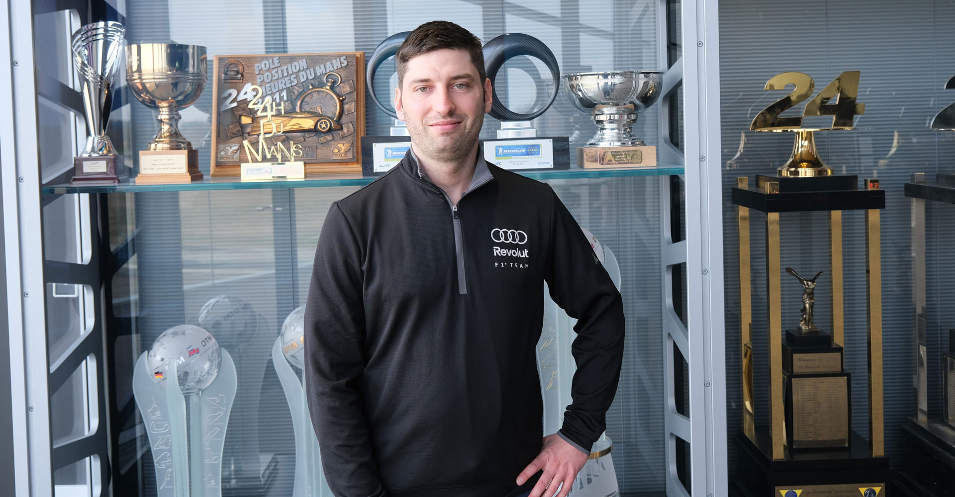 Matej Reich, slovenski razvijalec pri projektu Audi F1