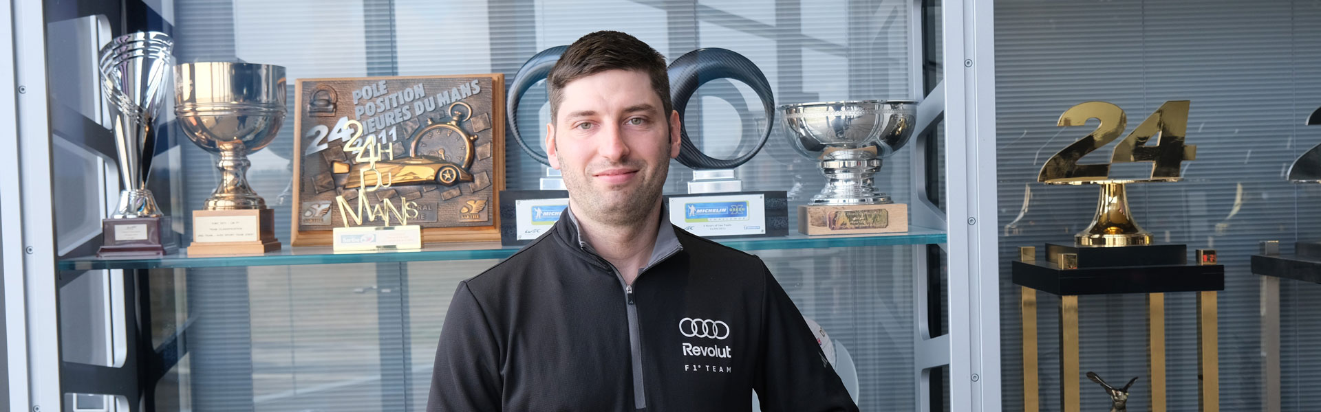 Matej Reich, razvijalec v ekipi projekta Audi F1