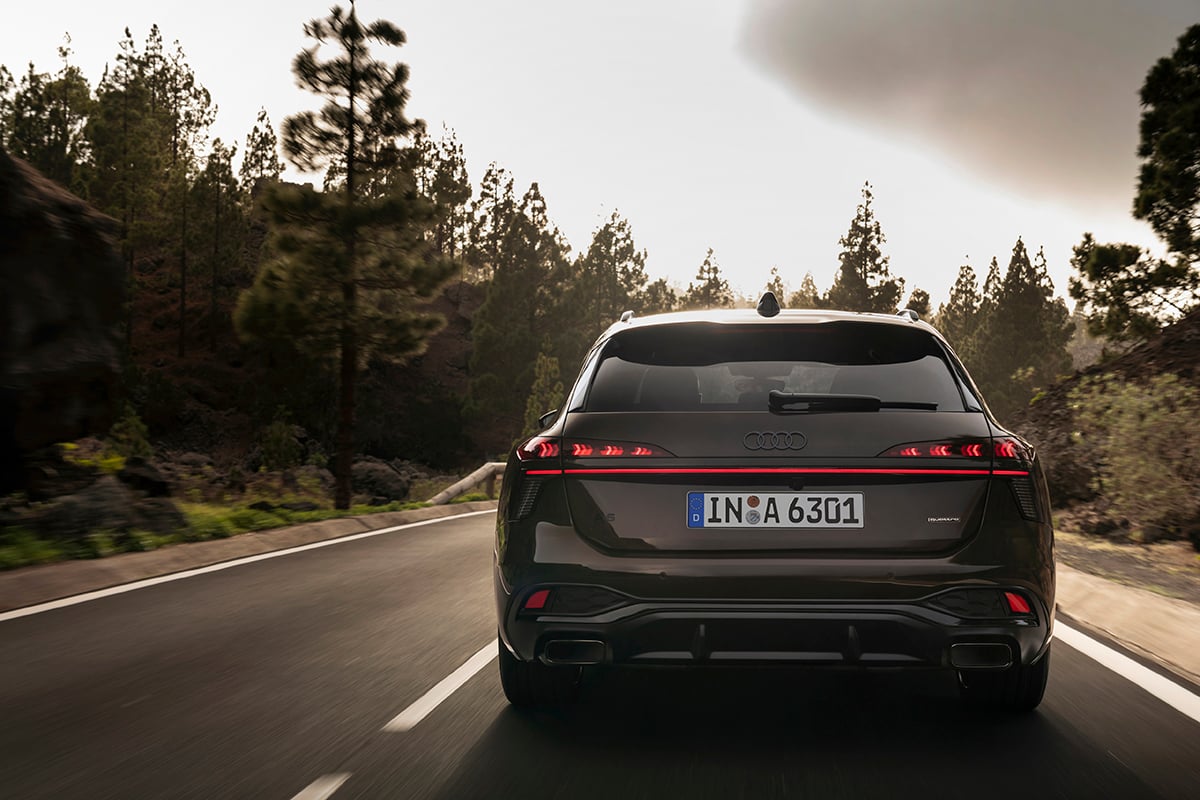Novi Audi A6 Avant, od zadaj