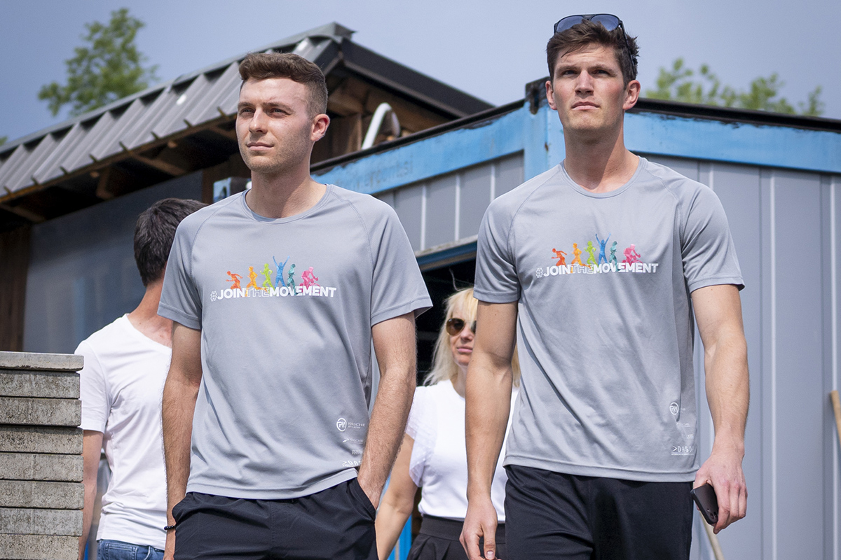 Sodelavci podjetij skupine Porsche Slovenija zbirajo kilometre v projektu #JoinTheMovement