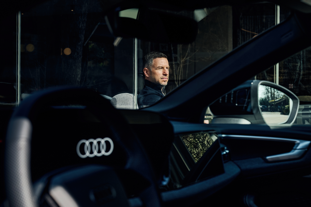 Rene Mlekuž in Audi A5