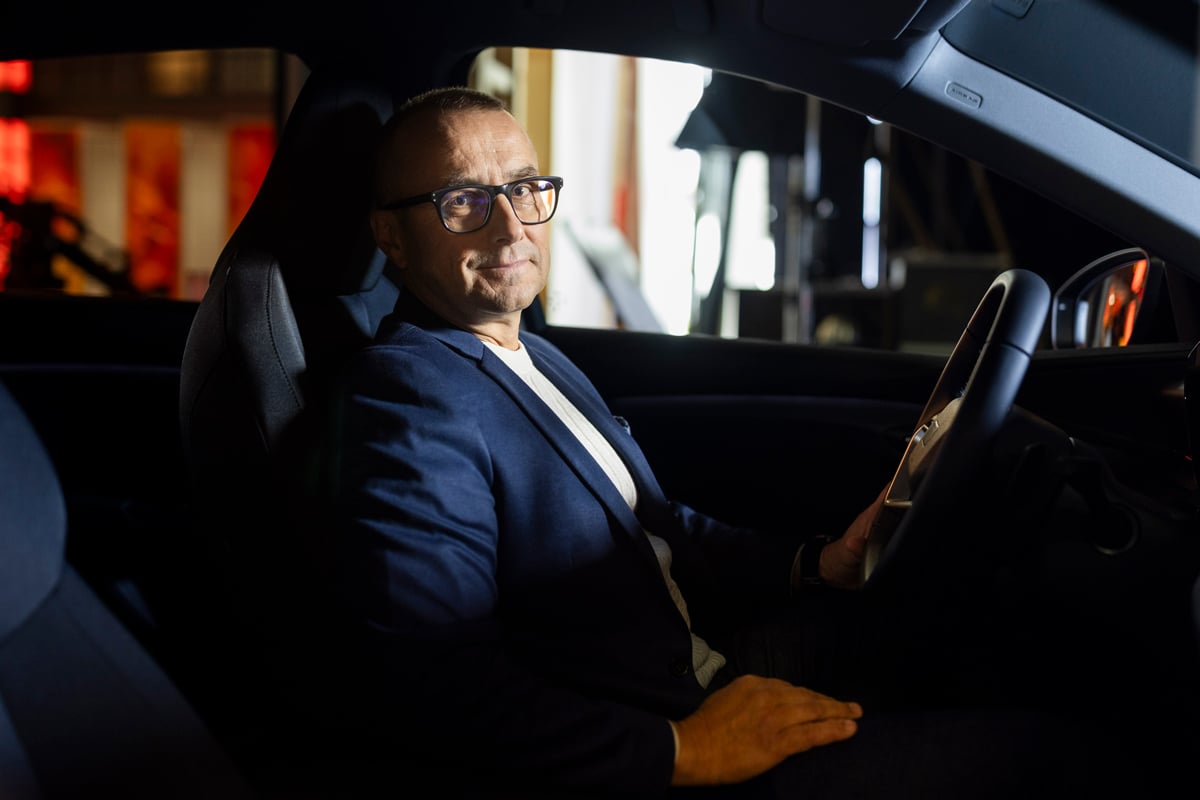 Aleš Muhič v Audiju Q6 e-tron