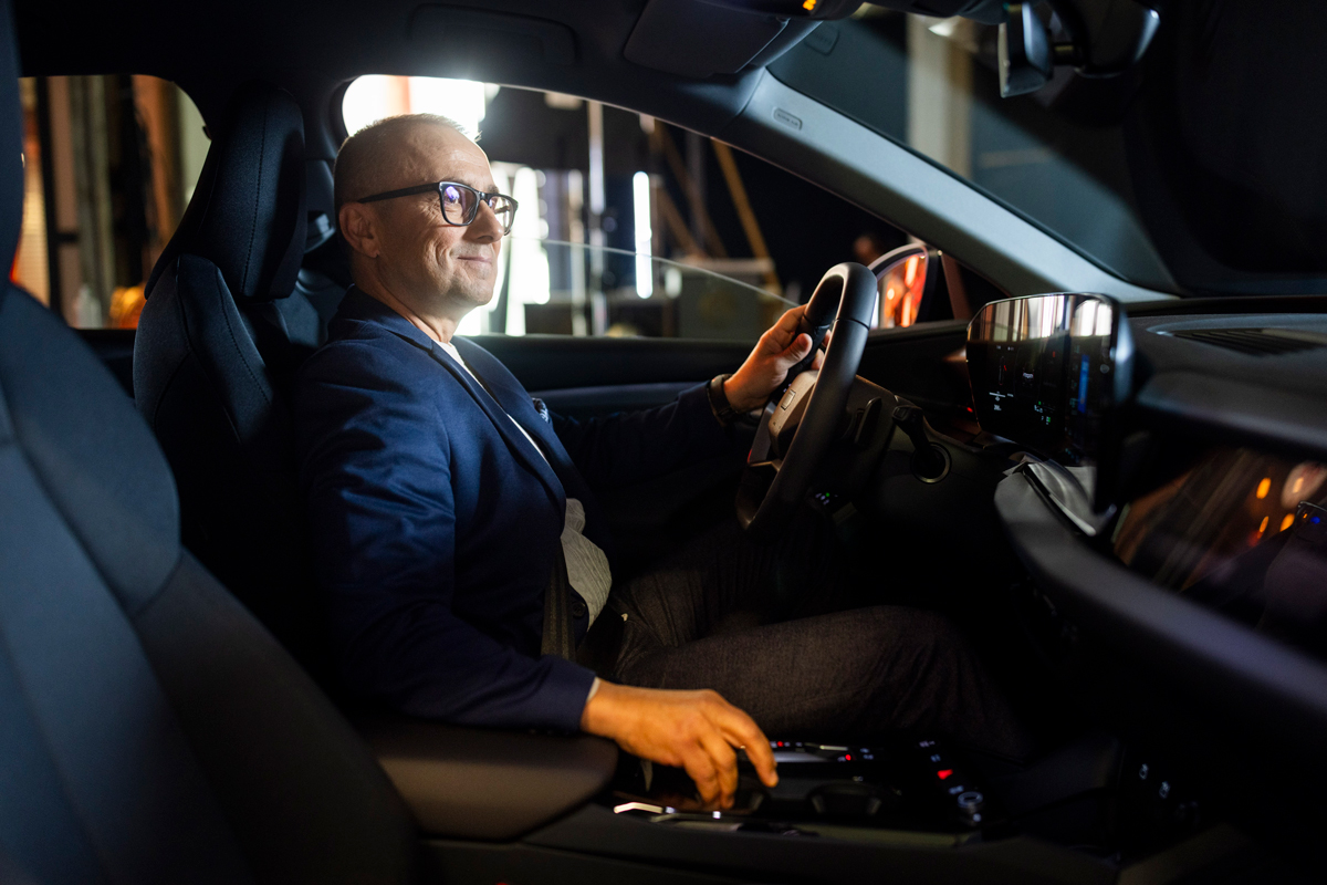 Aleš Muhič v Audiju Q6 e-tron