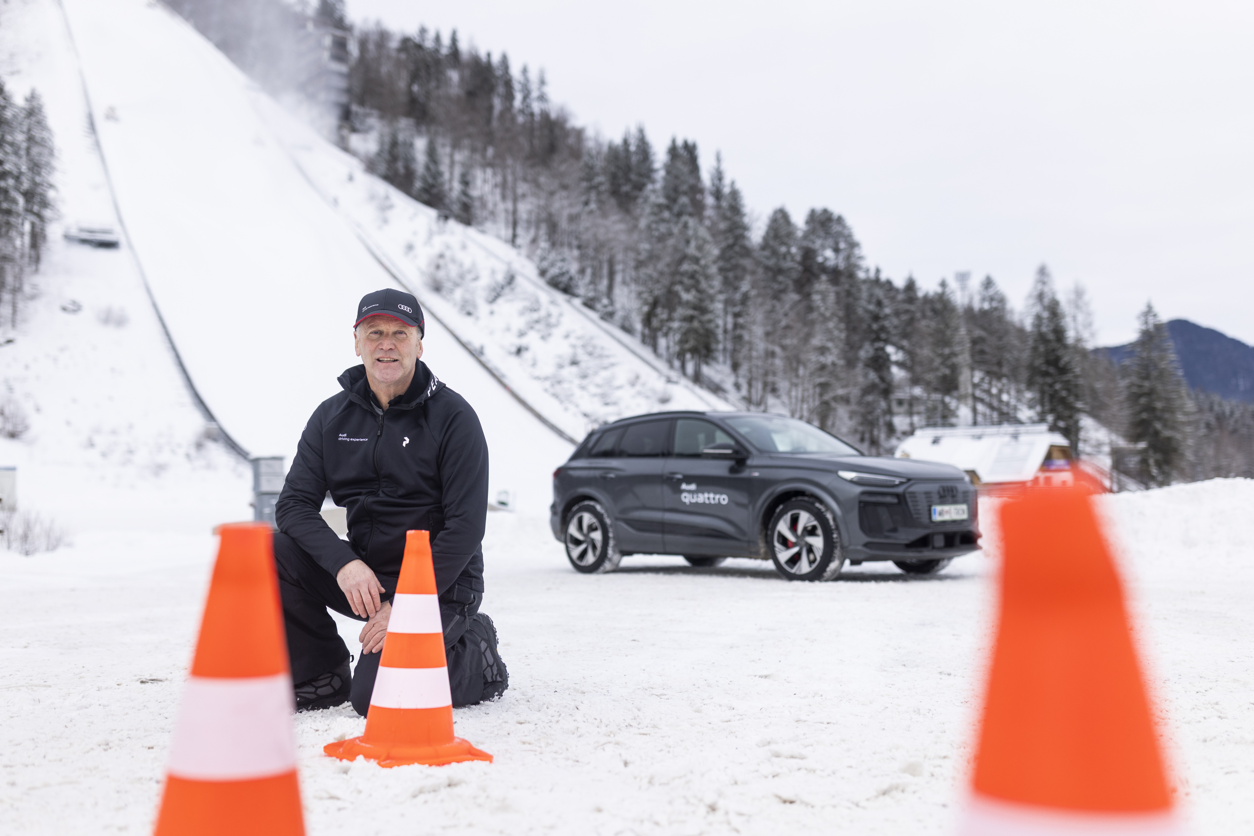 Stefan Eichhorner, glavni trener vožnje pri Audi driving experience